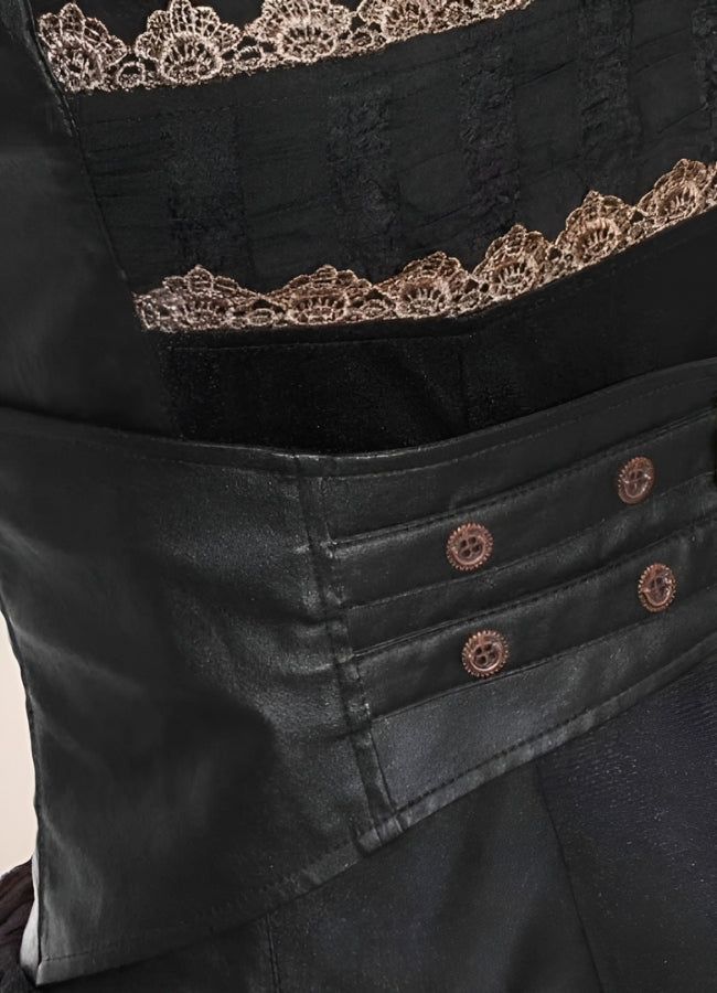 Asymmetrical Steampunk Dress - Steampunk Australia