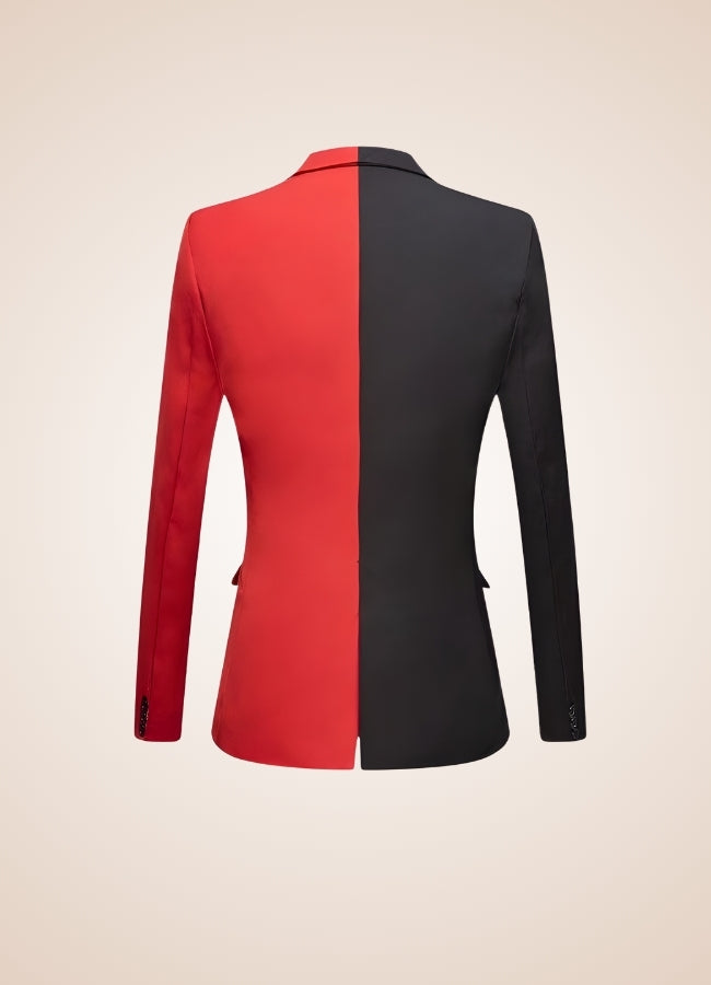 Black And Red Steampunk Jacket - Steampunk Australia