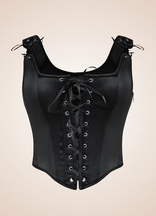 Black Steampunk Corset - Steampunk Australia