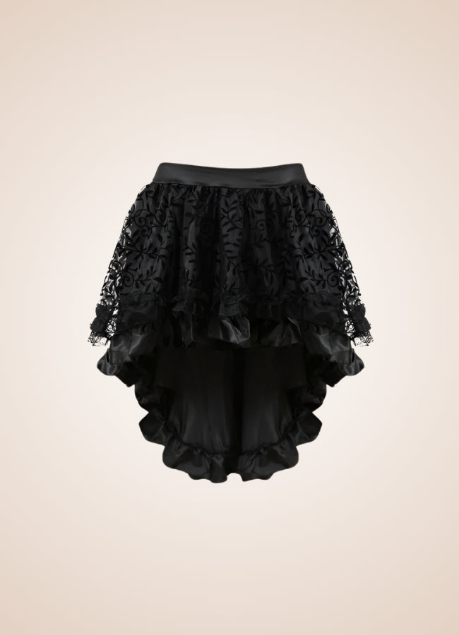 Black Steampunk Sleeveless Corset Dress - Steampunk Australia