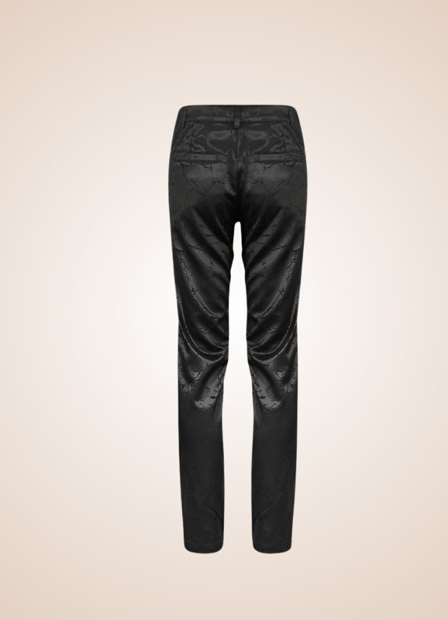 Black Victorian Gothic Pants - Steampunk Australia