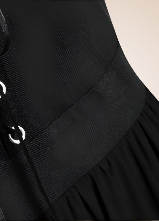 Black Victorian Steampunk Dress - Steampunk Australia