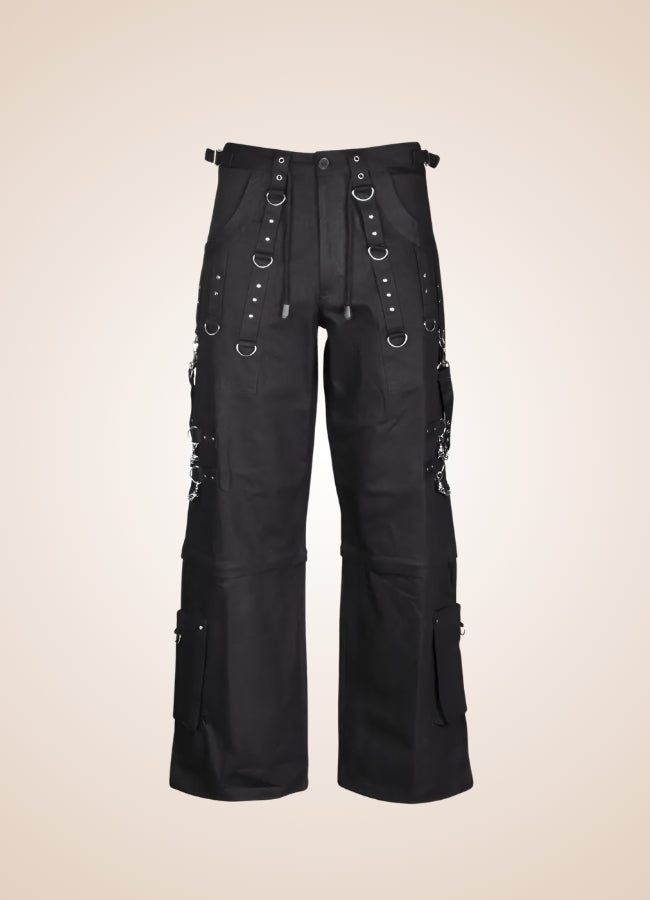 Black Women's Steampunk Baggy Pants - Steampunk Australia