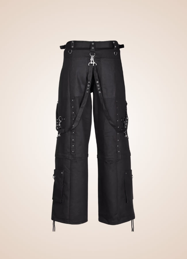 Black Women's Steampunk Baggy Pants - Steampunk Australia