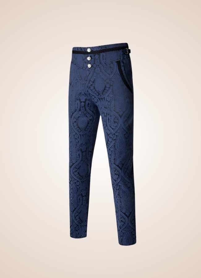Blue Steampunk Pants - Steampunk Australia