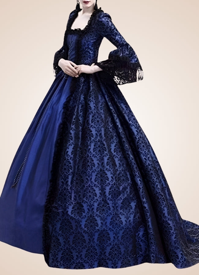 Blue Victorian Era Dress - Steampunk Australia