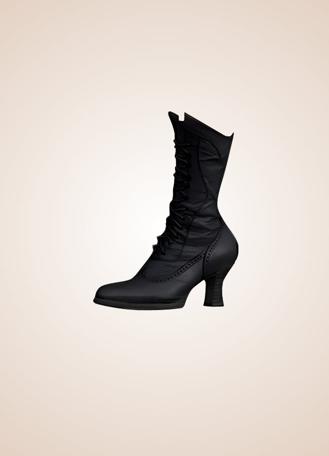 British High Knee Steampunk Boots - Steampunk Australia