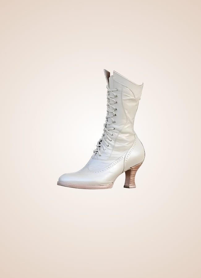 British High Knee Steampunk Boots - Steampunk Australia