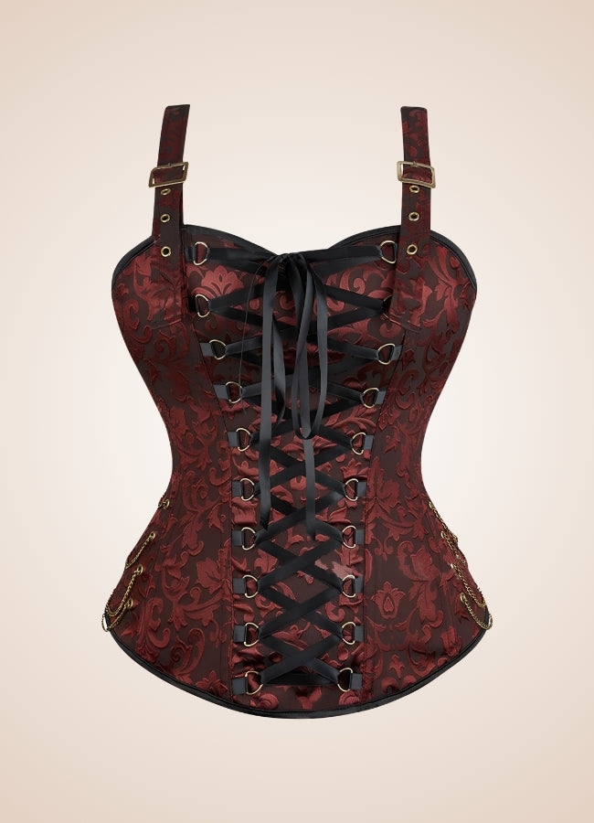 Brown Pirate Steampunk Corset - Steampunk Australia