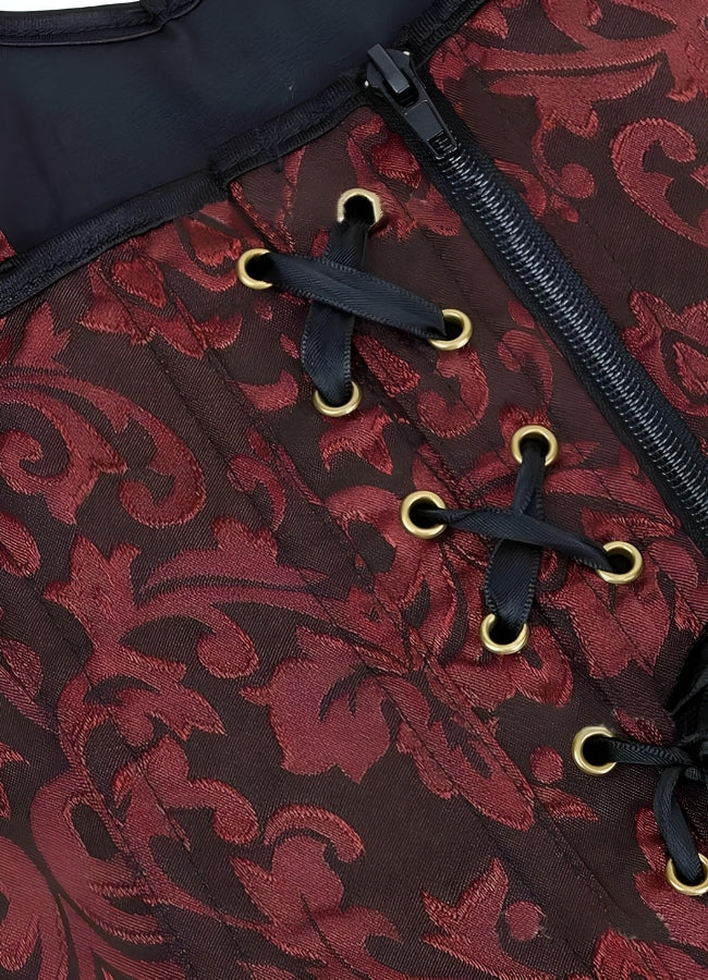 Brown Pirate Steampunk Corset - Steampunk Australia