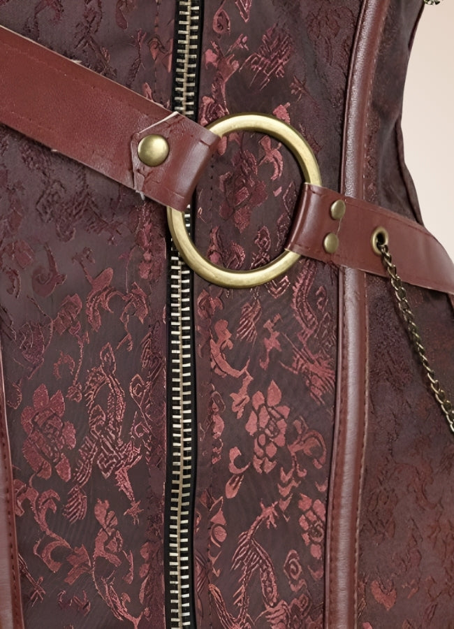 Brown Steampunk Pirate Dress - Steampunk Australia