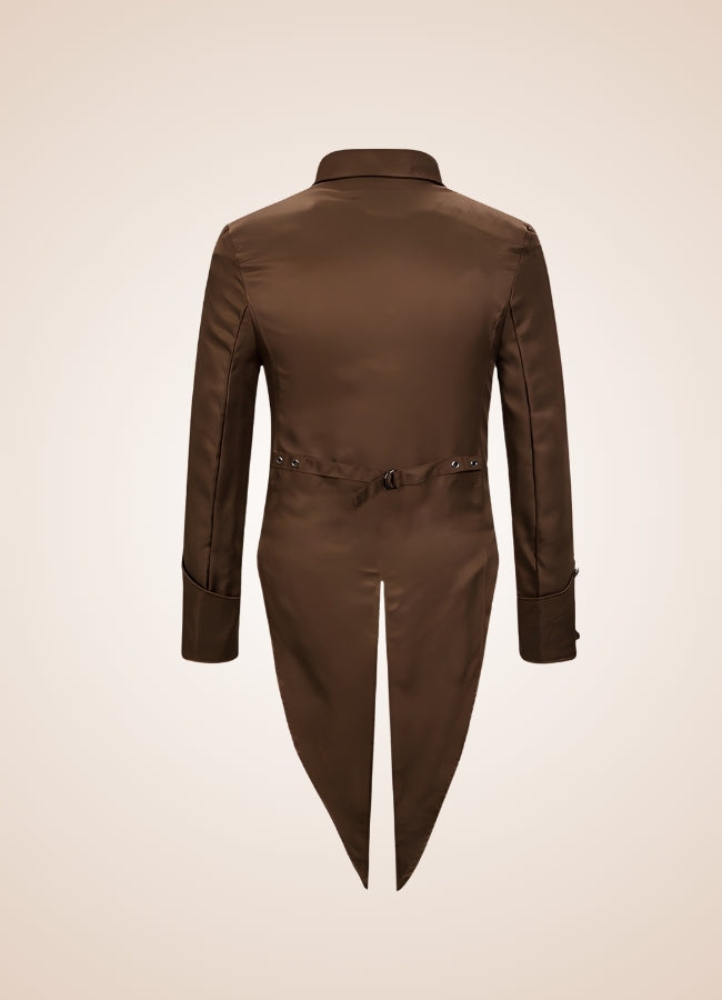 Brown Steampunk Tailcoat - Steampunk Australia