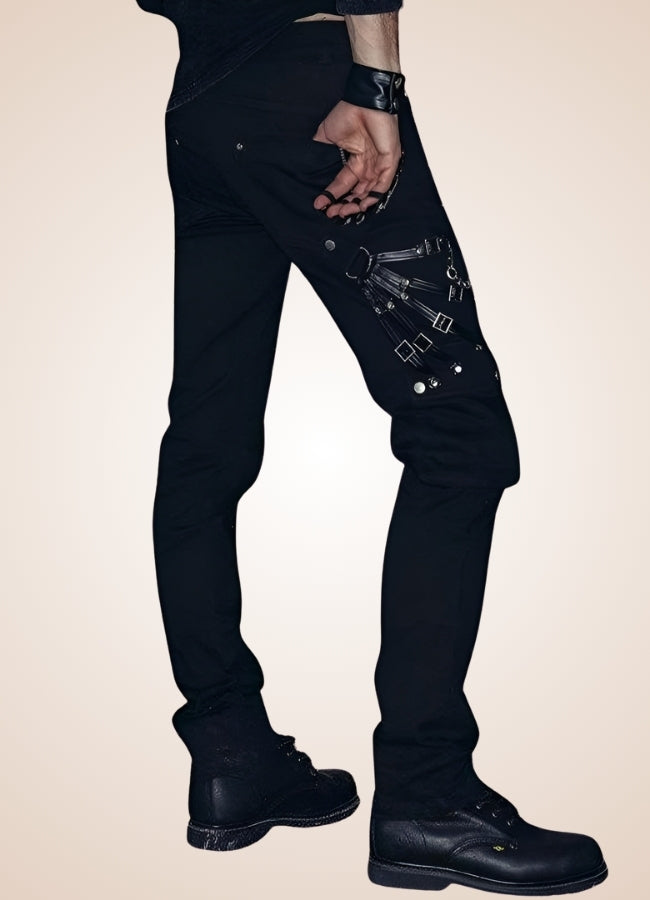 Chain Steampunk Gothic Pants - Steampunk Australia