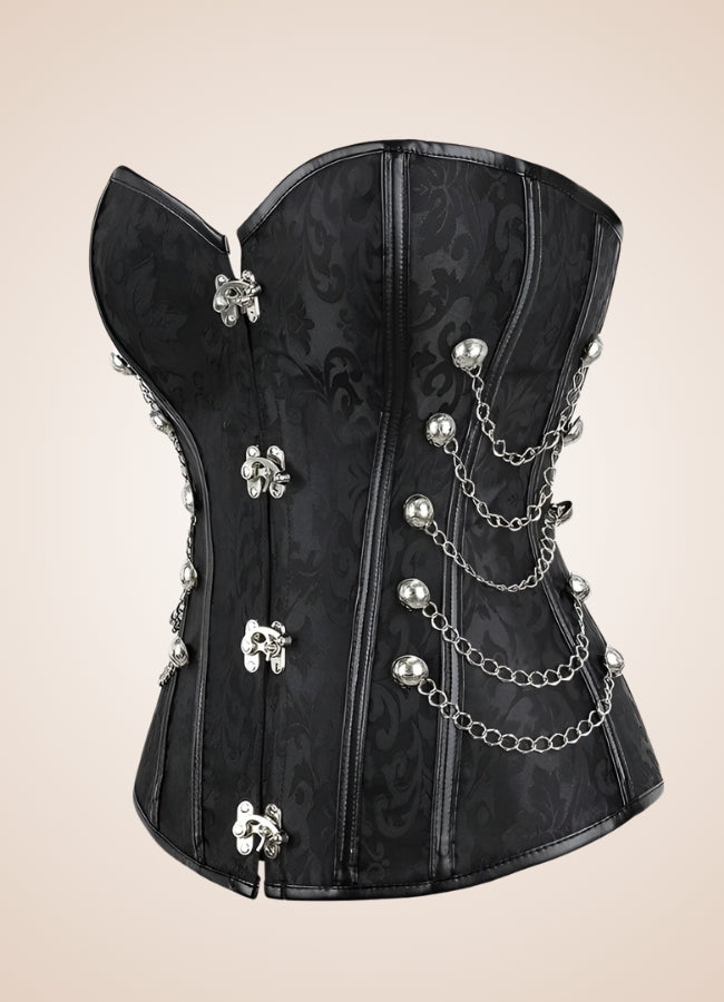 Classic Steampunk Chain Corset - Steampunk Australia