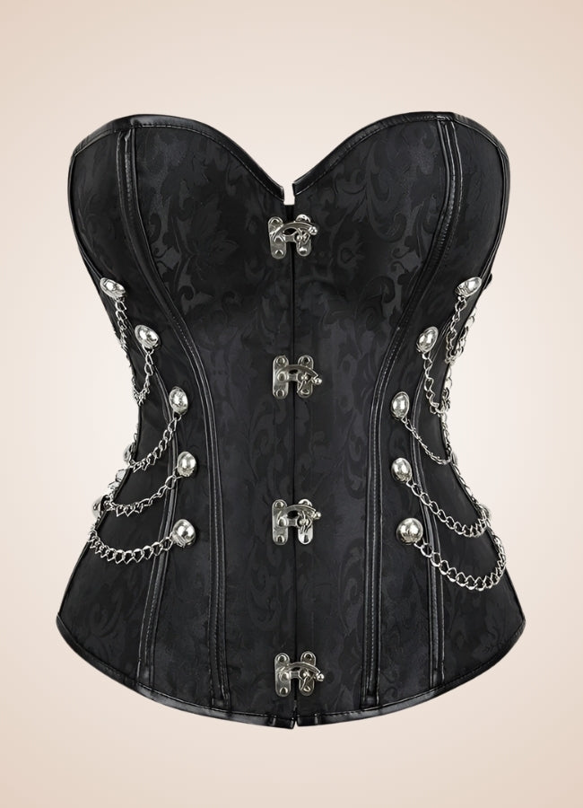 Classic Steampunk Chain Corset - Steampunk Australia
