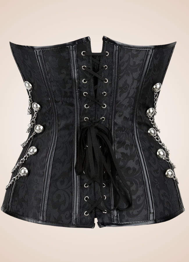 Classic Steampunk Chain Corset - Steampunk Australia