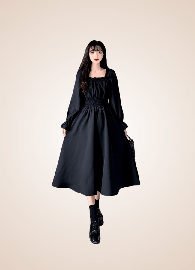 Classic Steampunk Long Dress - Steampunk Australia