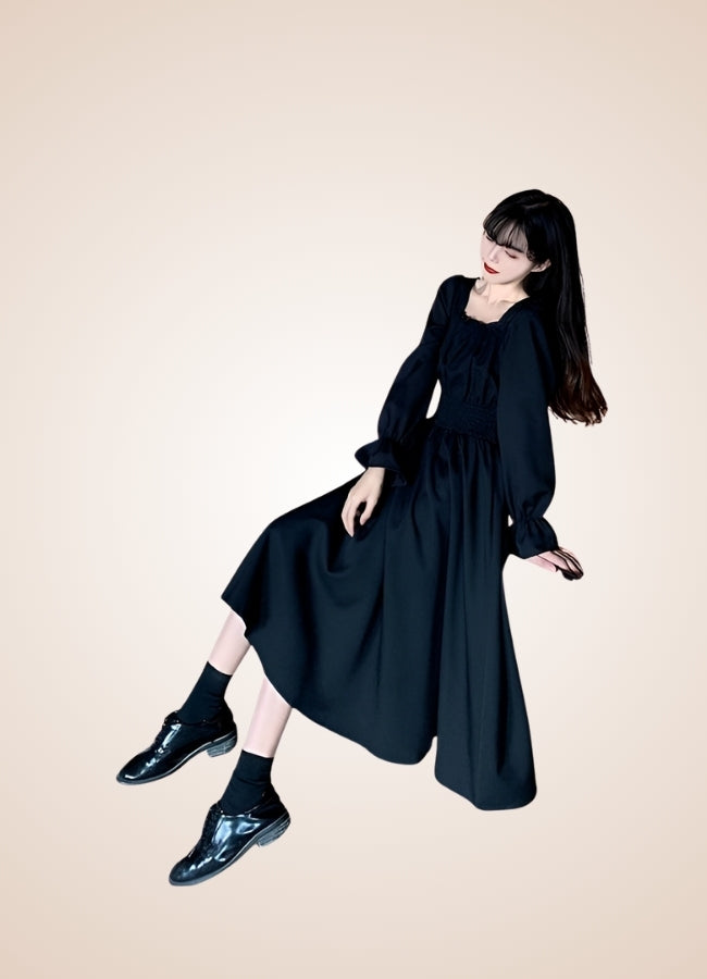 Classic Steampunk Long Dress - Steampunk Australia