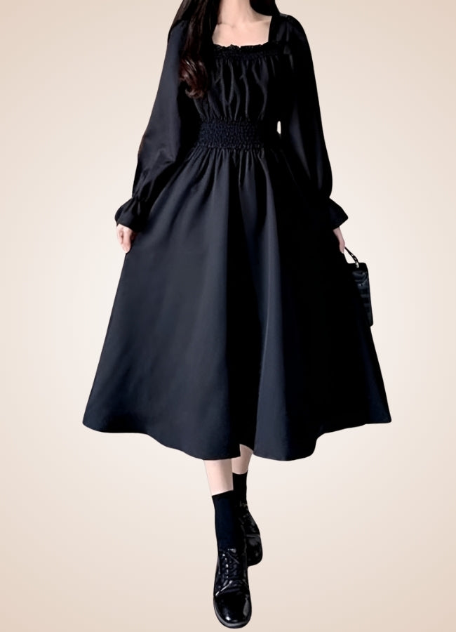 Classic Steampunk Long Dress - Steampunk Australia