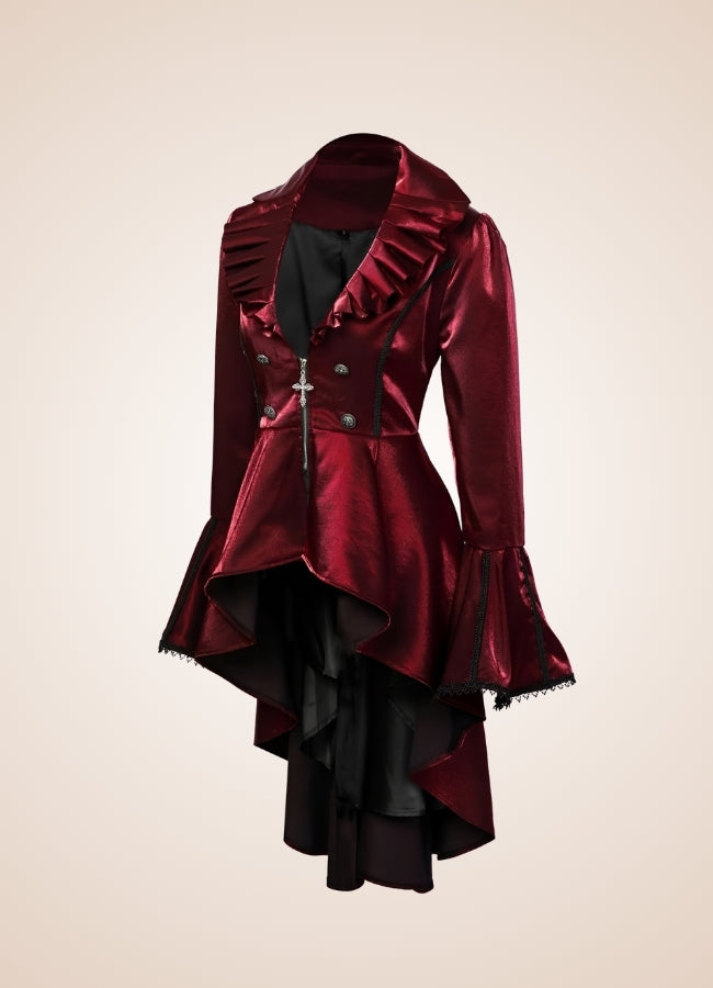 Classic Victorian Steampunk Women's Coat - Steampunk Australia