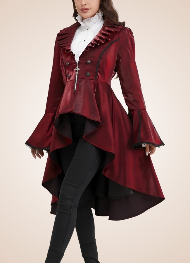 Classic Victorian Steampunk Women's Coat - Steampunk Australia
