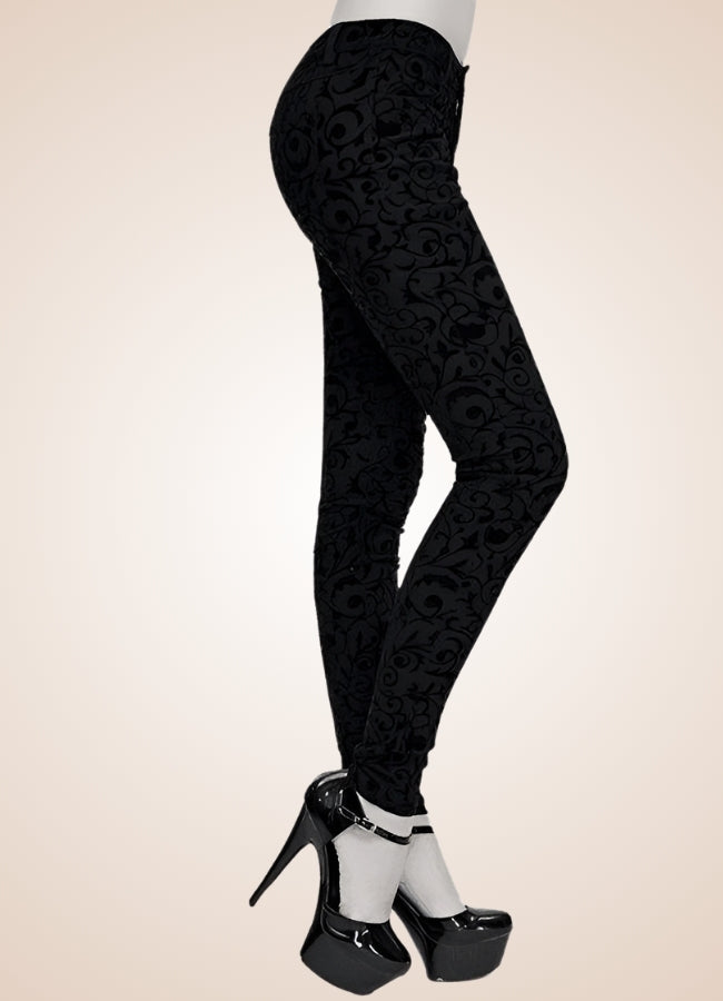 Devil Gothic Skinny Pants - Steampunk Australia