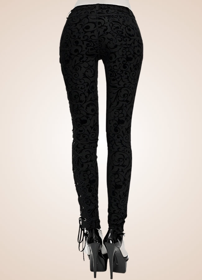 Devil Gothic Skinny Pants - Steampunk Australia