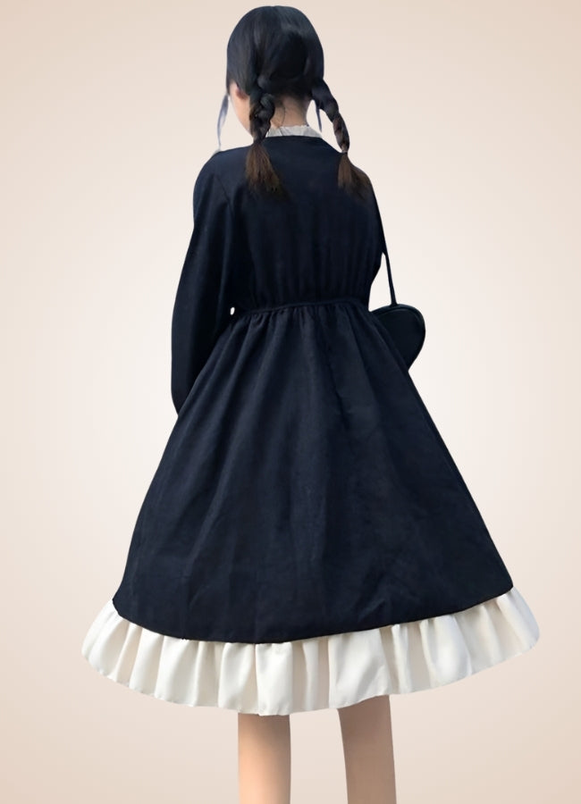 Double Layer Steampunk Lolita Dress - Steampunk Australia