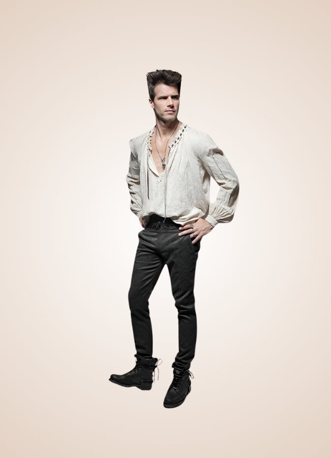 Gothic High Waist Trousers - Steampunk Australia