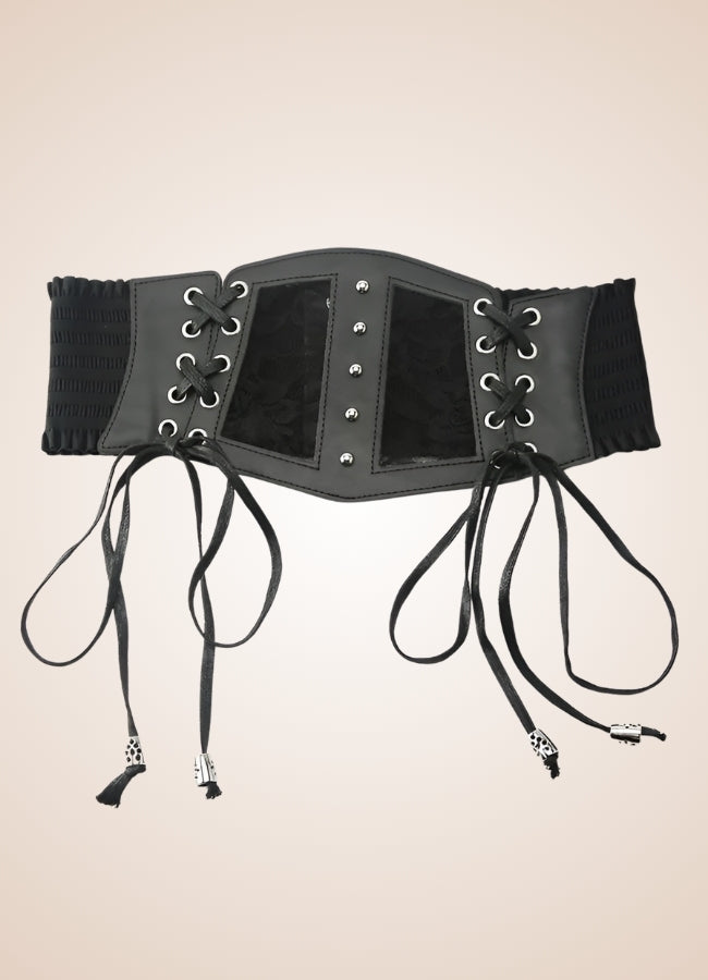 Gothic Lace Up Corset - Steampunk Australia