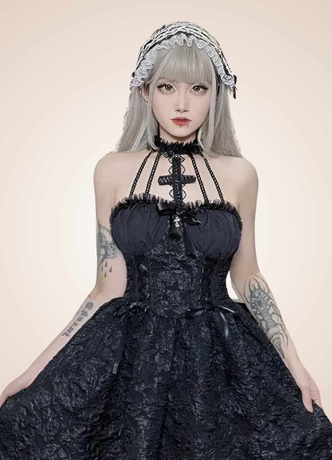 Gothic Lolita Corset Dress - Steampunk Australia