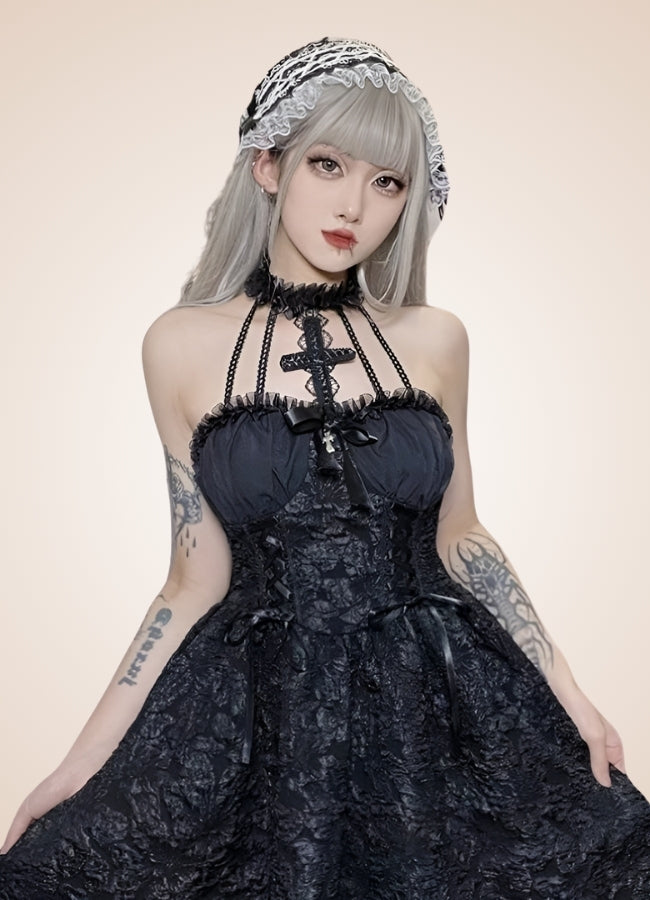 Gothic Lolita Corset Dress - Steampunk Australia