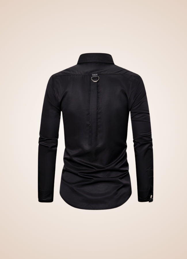 Gothic Men's Casual Shirt - Steampunk Australia