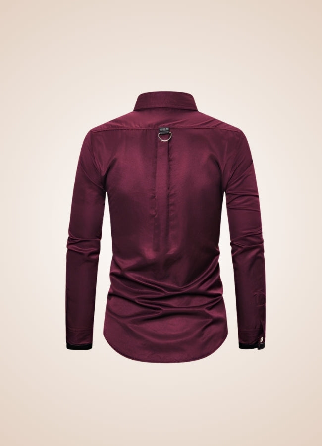Gothic Men's Casual Shirt - Steampunk Australia