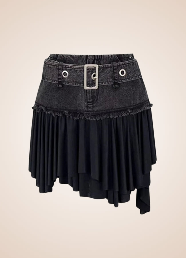 Gothic Mini Skirt - Steampunk Australia