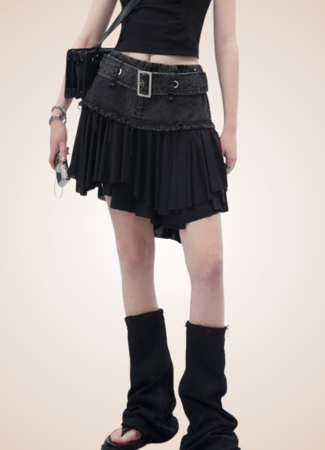 Gothic Mini Skirt - Steampunk Australia