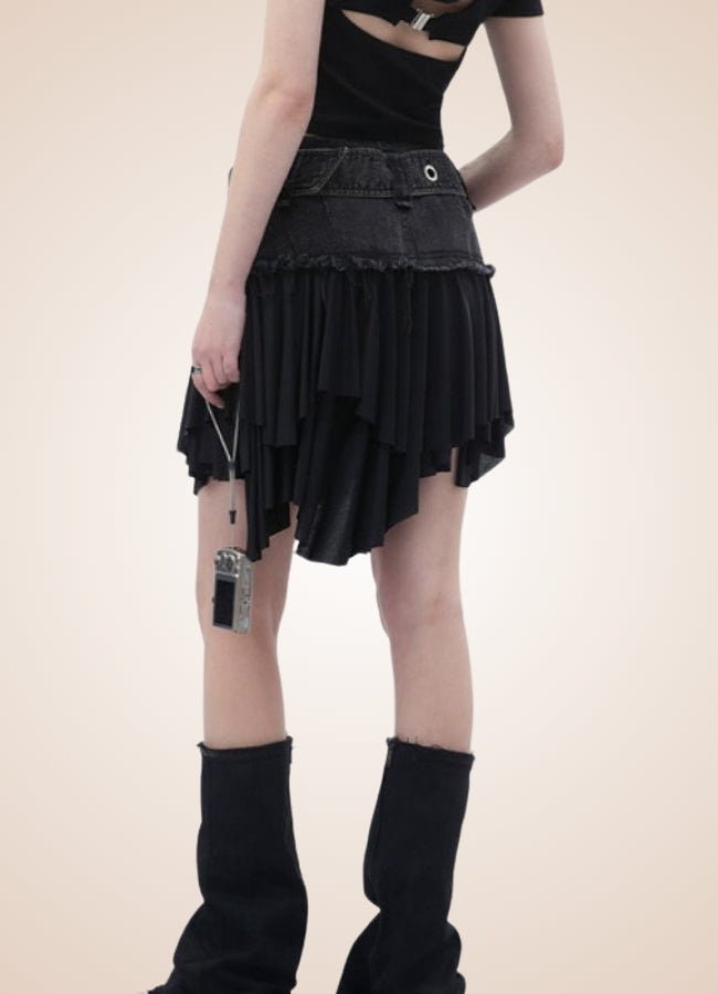 Gothic Mini Skirt - Steampunk Australia