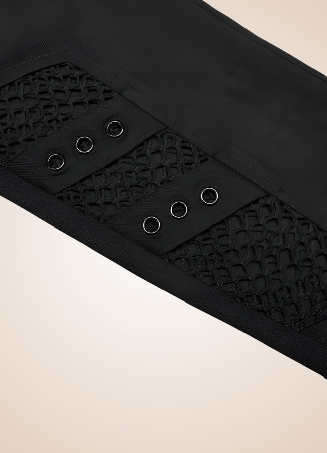 Gothic Punk Hollow Mesh Pants - Steampunk Australia