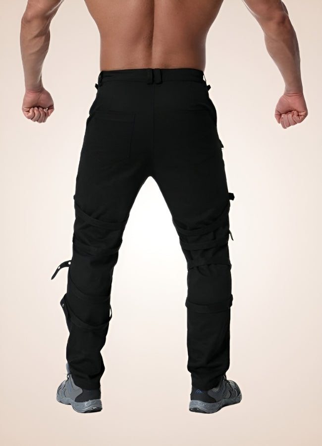 Gothic Punk Men Trousers - Steampunk Australia