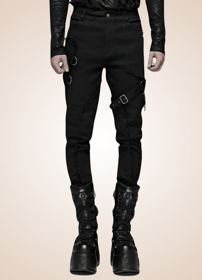 Gothic Punk Men's Pants - Steampunk Australia