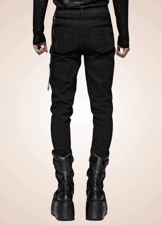 Gothic Punk Men's Pants - Steampunk Australia