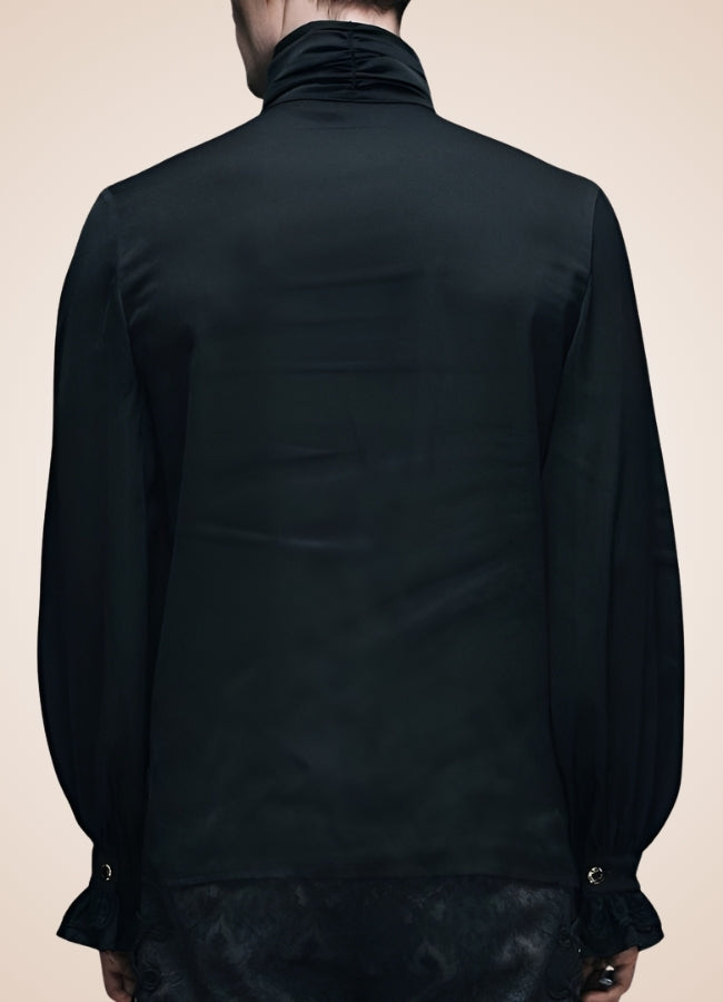 Gothic Ruffle Steampunk Shirt - Steampunk Australia