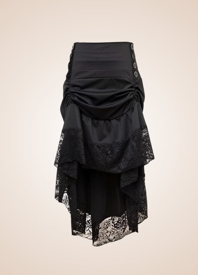 Gothic Ruffled Skirt - Steampunk Australia