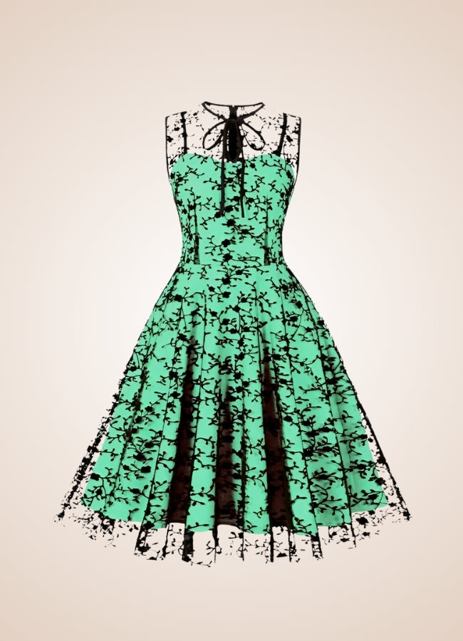 Gothic Sleeveless Mesh Dress - Steampunk Australia
