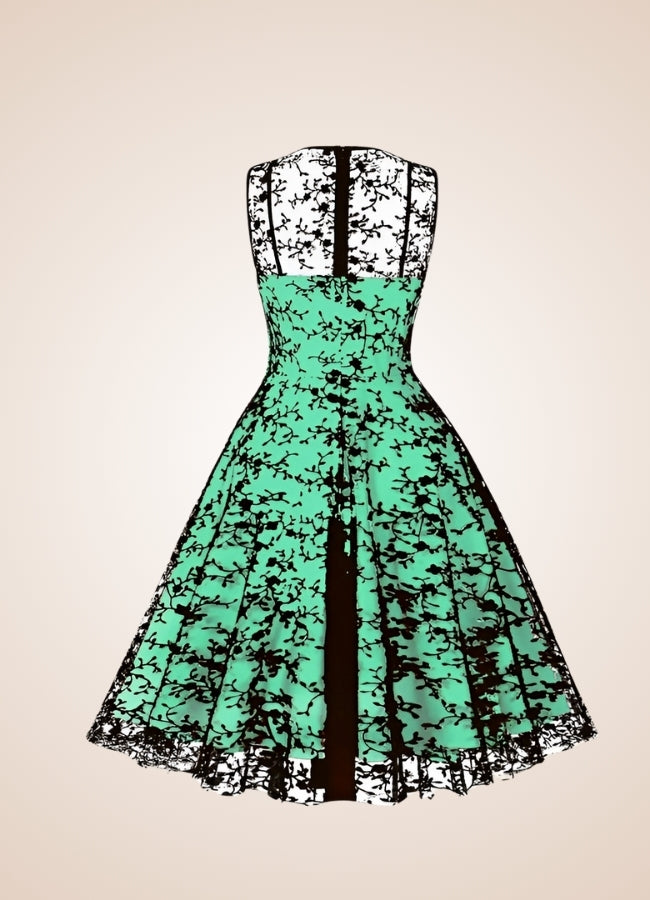 Gothic Sleeveless Mesh Dress - Steampunk Australia