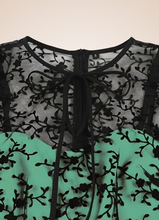 Gothic Sleeveless Mesh Dress - Steampunk Australia