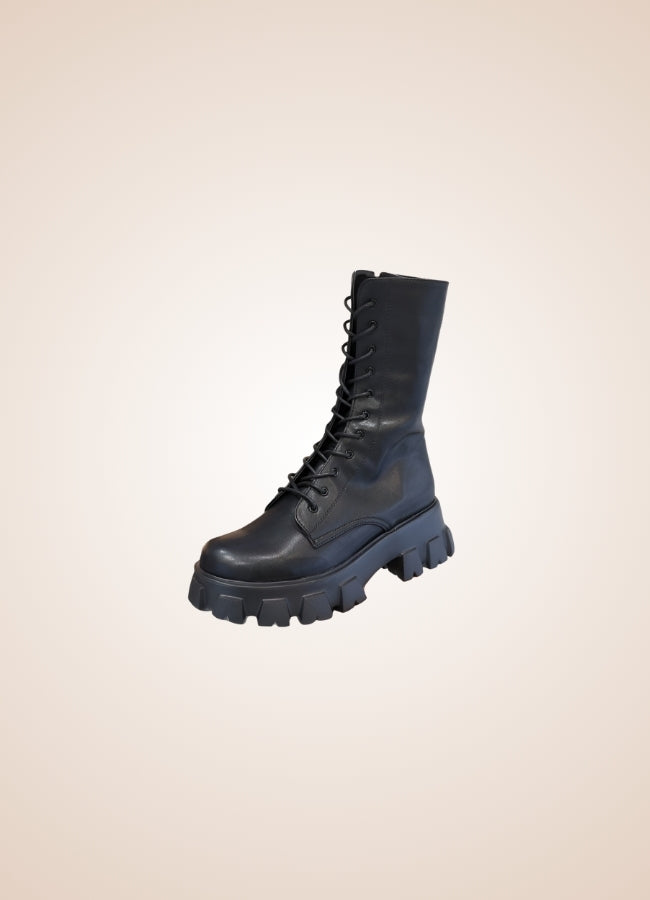 Gothic Steampunk Mid Calf Boots - Steampunk Australia