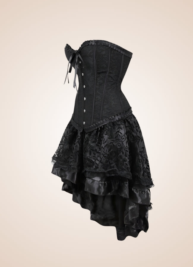 Gothic Victorian Corset Dress - Steampunk Australia