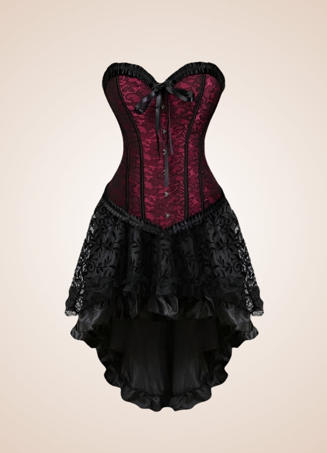 Gothic Victorian Corset Dress - Steampunk Australia