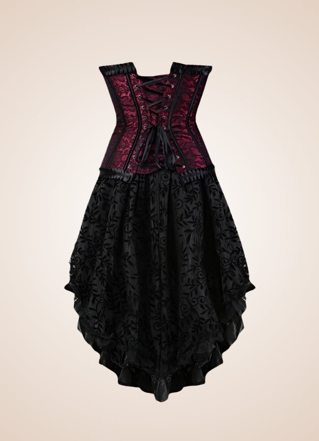 Gothic Victorian Corset Dress - Steampunk Australia